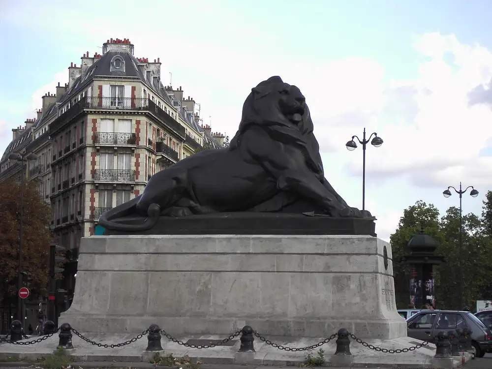 le Lion de Belfort — Paris 14e, secteur d'intervention détection canine punaises de lit